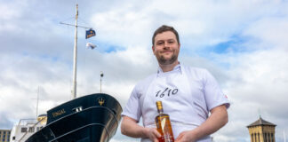 Chef Fraser Cameron at Fingal, Leith