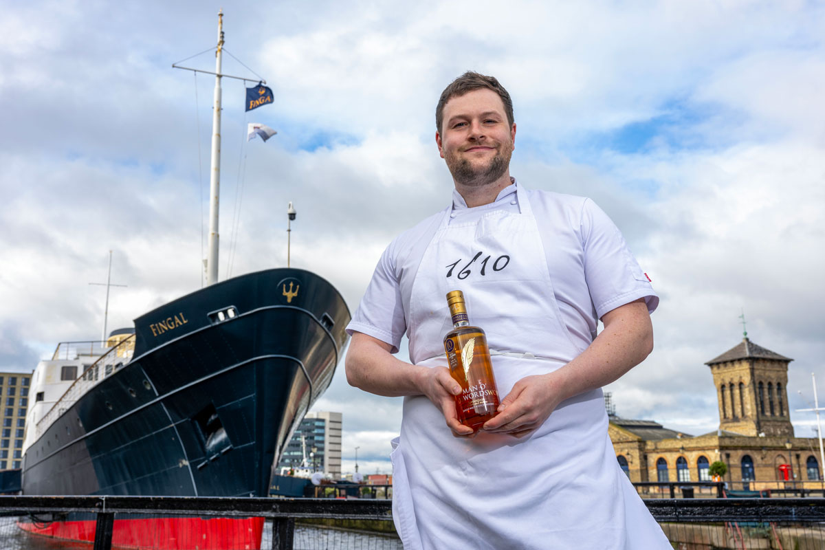 Chef Fraser Cameron at Fingal, Leith