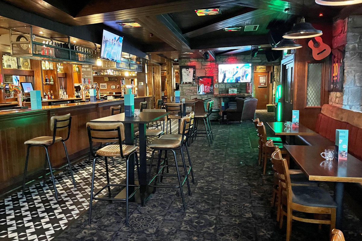 The Commercial Hotel bar