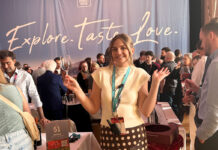 Sampling the finest wines at Inverarity Morton’s Explore. Taste. Love