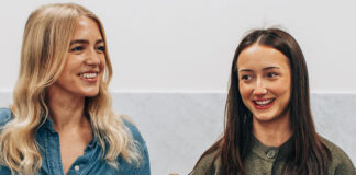 Lauren Doherty and Rebecca Davidson