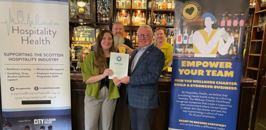 The Pot Still awarded Hospitality Health’s Wellness Charter