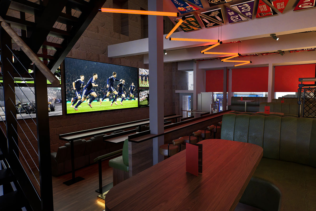 sports bar