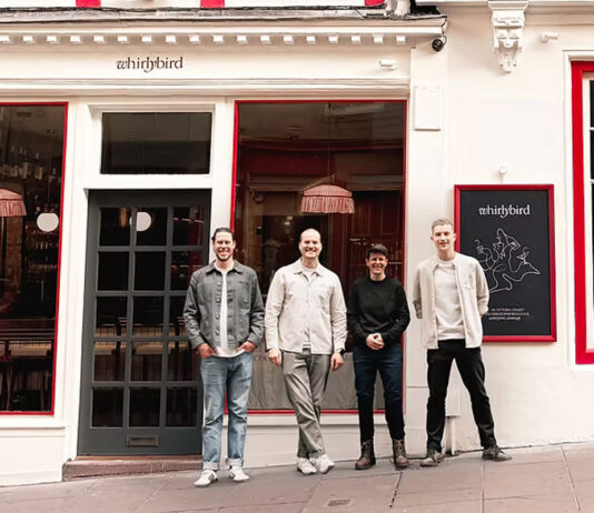 ‘Modern tavern’ Whirlybird opens in Edinburgh’s Old Town Whirlybird