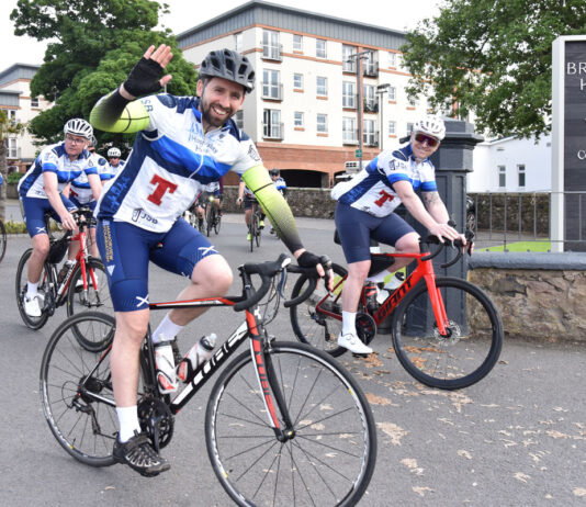 Uncle Bob’s 2026 charity cycle wheels it way through Ayrshire cycle