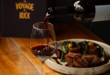 Perfect wine pairing with Inverarity Morton at The Voyage of Buck