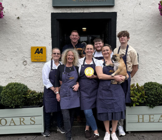 Boar’s Head named Scotland’s top restaurant with rooms