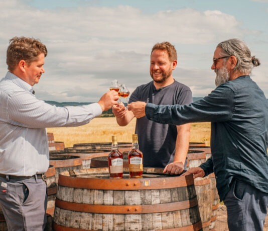 Broom and Motley help launch Aberargie’s Expressions whiskies Aberargie