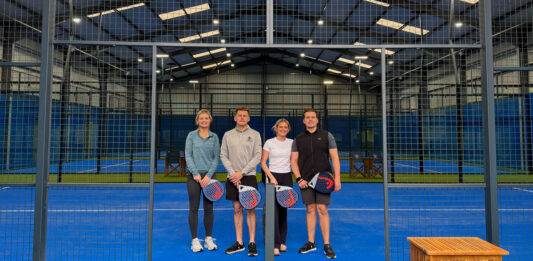 Game on as Crieff Hydro opens its brand-new Padel Barn  Crieff