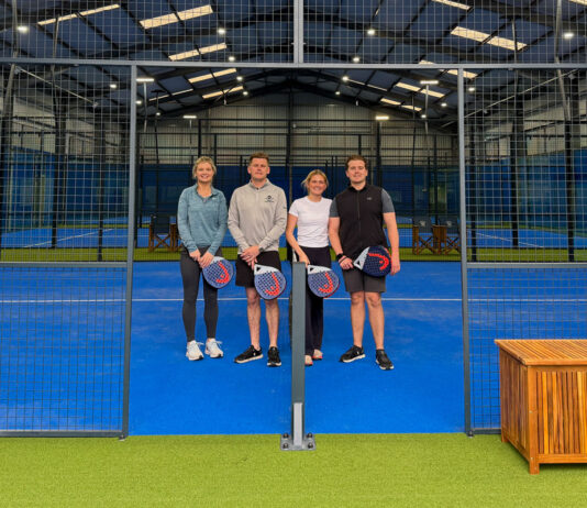 Game on as Crieff Hydro opens its brand-new Padel Barn  Crieff