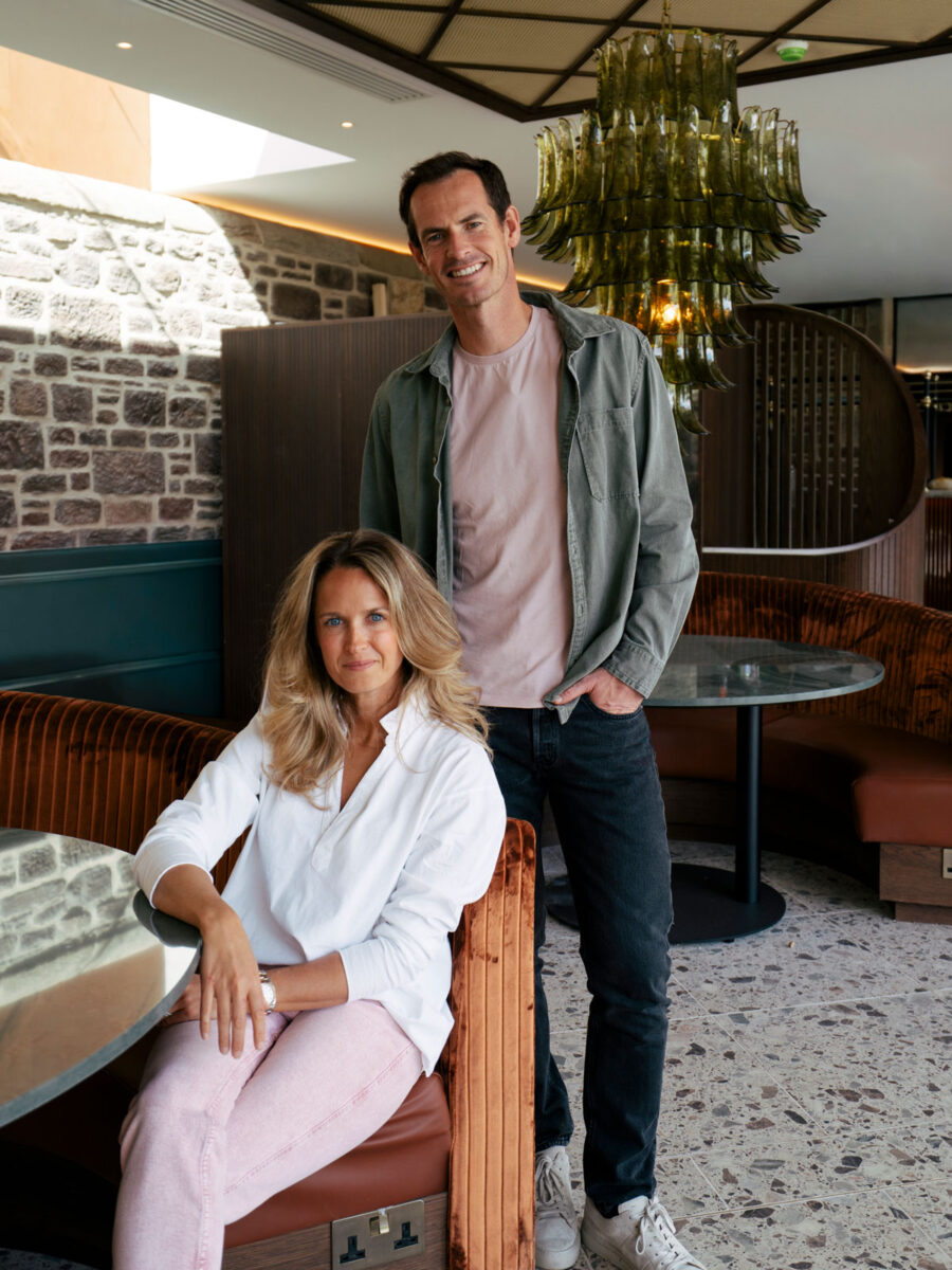 Kim and Andy Murray