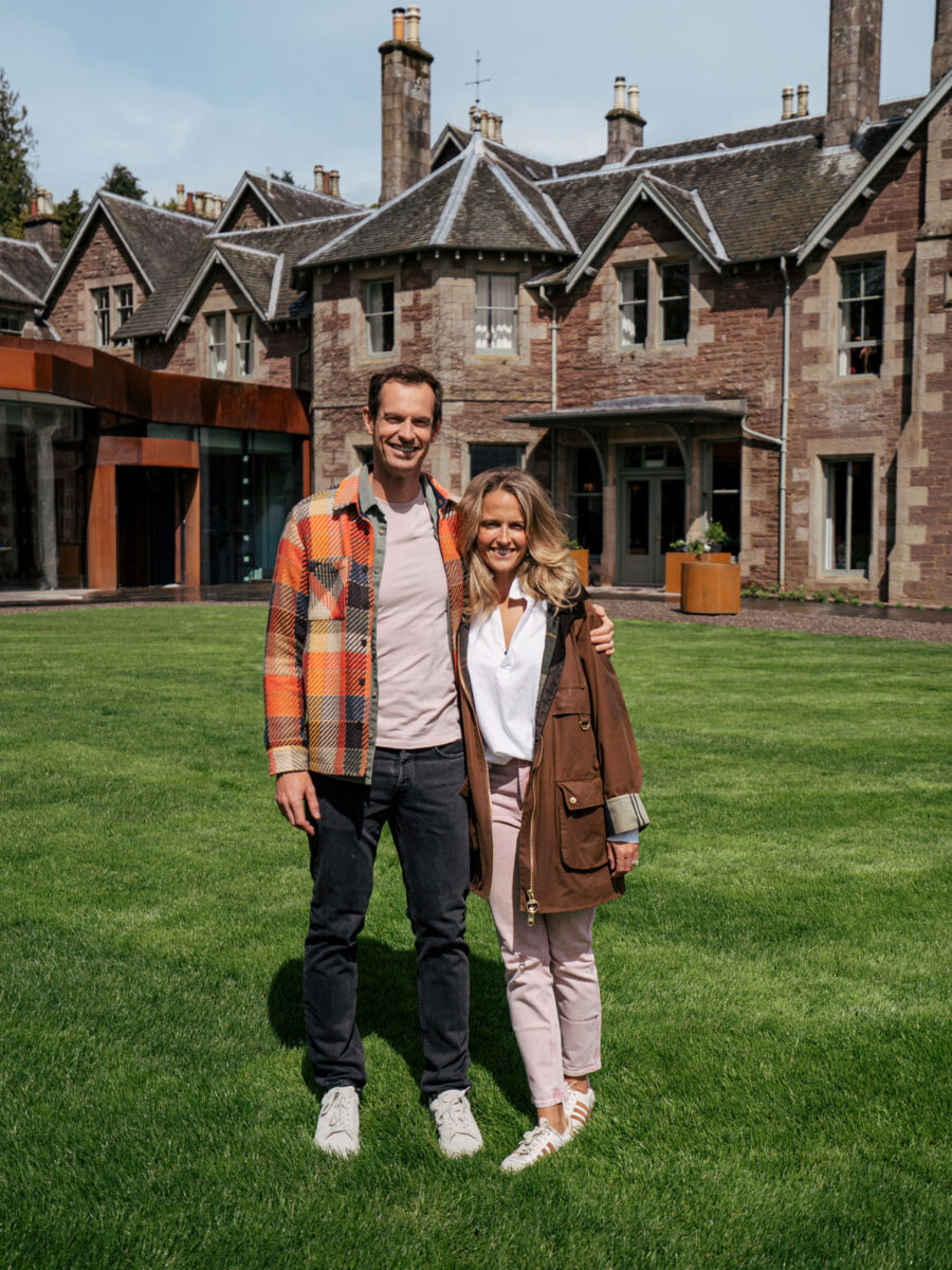 Kim and Andy Murray
