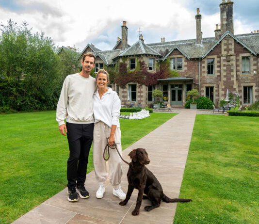 Channel 4 goes behind the scenes at Kim and Andy Murray’s Cromlix Kim and Andy Murray