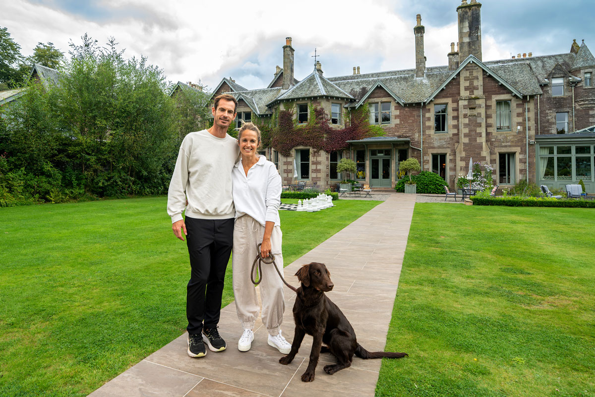Kim and Andy Murray